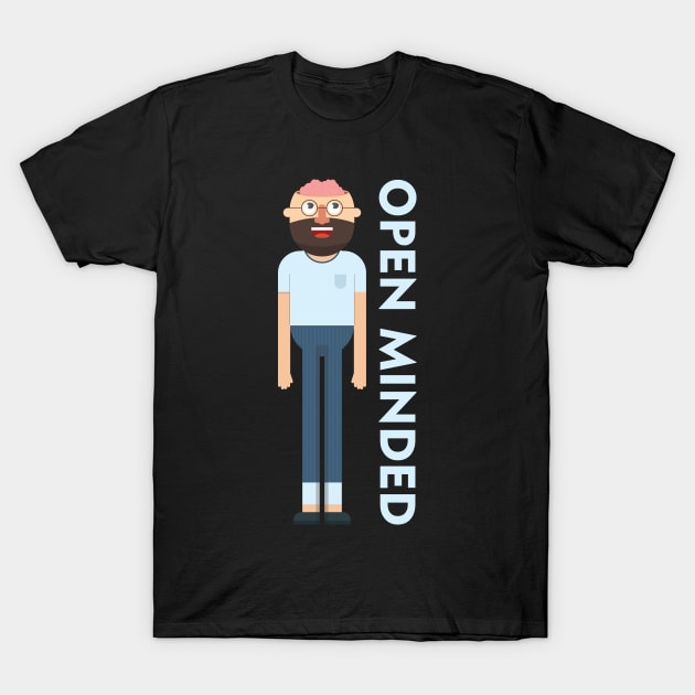 Open minded T-Shirt by passivemoth